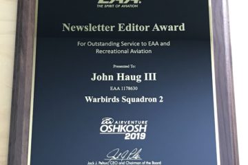 EAA Awards Warbird Flyer
