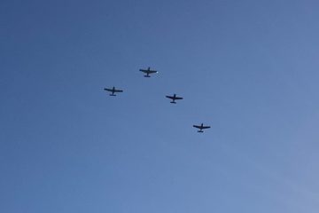 CWB Pilots Honor Naval Aviator